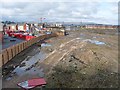 Housing development beside the River Usk