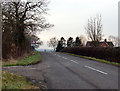 Welsh Road East, sharp bend