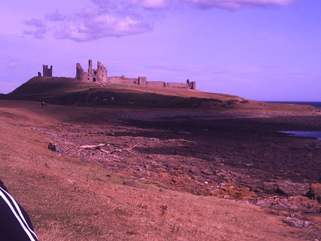 Dunstanburgh Castle from The Heughs