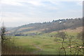 Looking to Bug Hill across Woldingham golf course