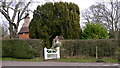 Arched entrance over gate