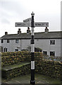 Signpost, Newchurch in Pendle