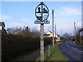 TM1853 : Ashbocking Village Sign by Geographer