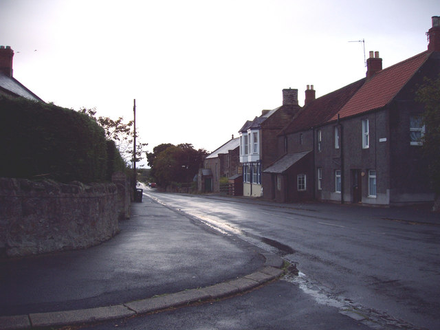 Main St, Lowick - Looking East