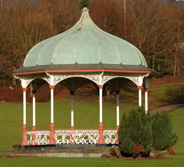 Bandstand in Dunfermline Public Park