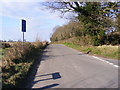 TM4487 : Church Lane, Ellough by Geographer