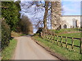 TM4486 : Church Road, Ellough by Geographer