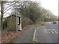 Bus stop for Charing Crematorium