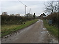 Private Road but Public Bridleway