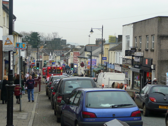 Cardiff Road, Caerphilly © Jonathan Billinger :: Geograph Britain and ...