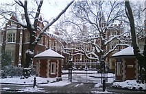 TQ2678 : Old Royal Brompton Hospital Fulham Road by PAUL FARMER