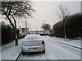 Looking southwards down Walford Road