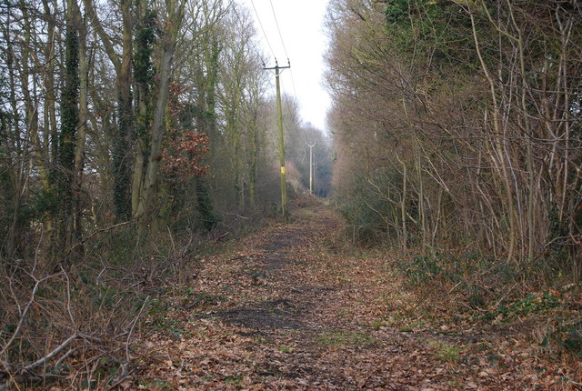 Looking Nw Along The Crab & Winkle Way © N Chadwick :: Geograph Britain 