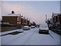 Winton: snow in Benmore Road