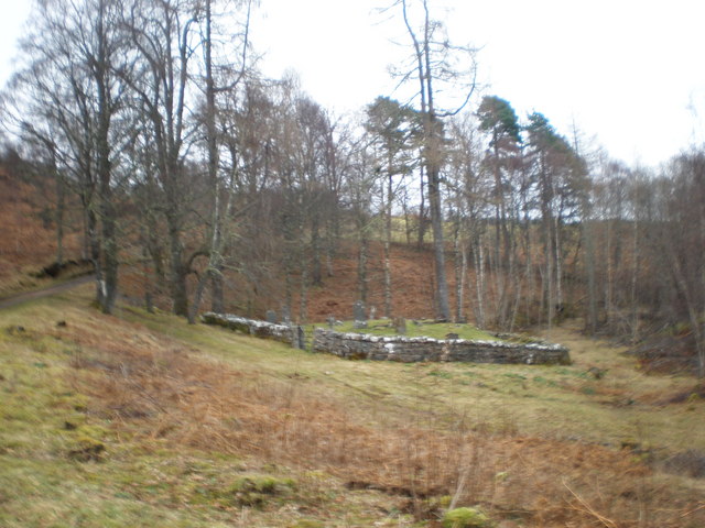 Kilfinnan Burial Ground beside A87