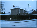 Former Toll House on a snowy February morning