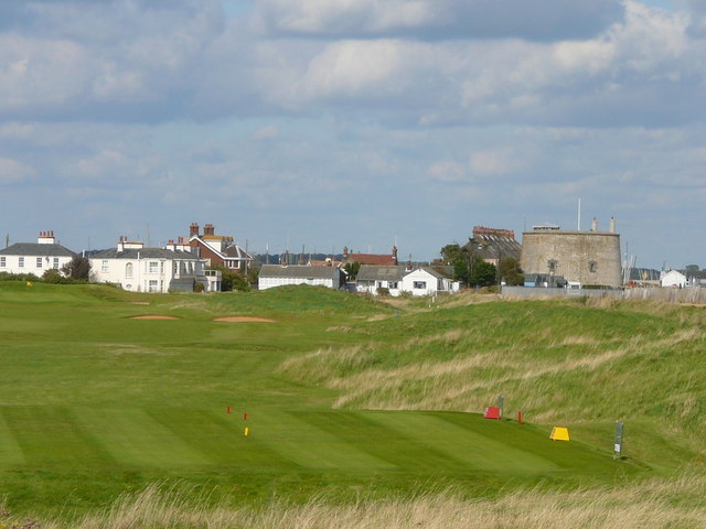 Martello Tower and Golf Course at... © Colin Park cc-by-sa/2.0 ...