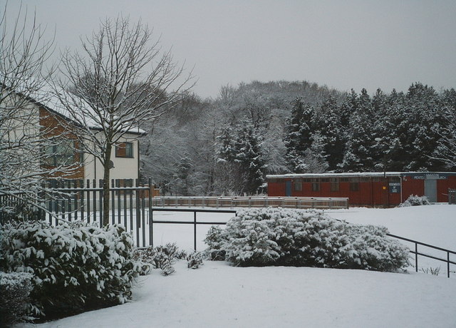 Snowy day, Craigshill, Livingston