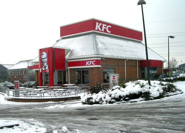 Kfc Birstall Retail Park © Betty Longbottom Geograph Britain And