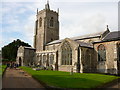 Parish church at Aylsham