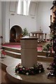 Our Lady of Mount Carmel & St. George, London Road, Enfield, Middlesex EN2 - Font