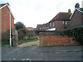 View from Brockhampton Road looking towards Portsmouth Water Company