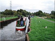 SU6470 : Sheffield Lock, Kennet and Avon Canal, Theale by Simon Mortimer
