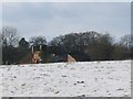 Accommodation bridge over old railway