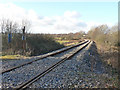 Railway track serving the Ford Engine Plant, Bridgend