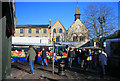 Market day in Bury St Edmunds