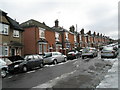 Pleasingly tiered houses in Agraria Road