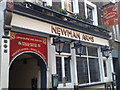 TQ2981 : Pies on offer at the Newman Arms by Freethinker