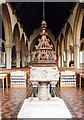 All Saints, Ryde - Font