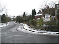 Looking westwards along Wodeland Avenue from Annandale Road