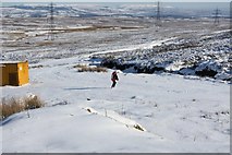 NS2864 : Muirshiel mines in the winter by scott tennant