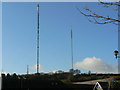 ST1174 : Wenvoe TV masts by Mick Lobb