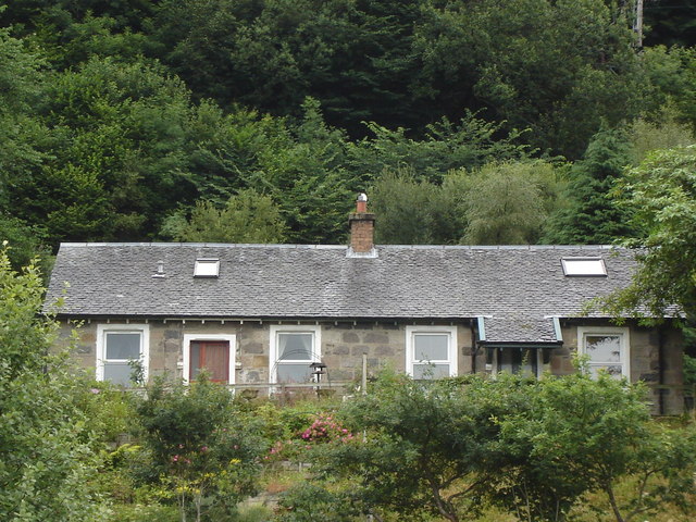 Cottages On The Banks Of Loch Awe