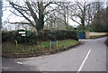 Signpost, Church Rd, Chart Rd junction