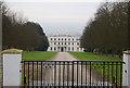 Looking South to Linton Hall