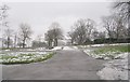 Entrance to Stanningley Park - Half Mile Lane