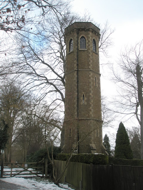Tower at the top of Beech Lane