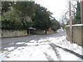 View from Chestnut Avenue across Guildown Road towards Beech Lane