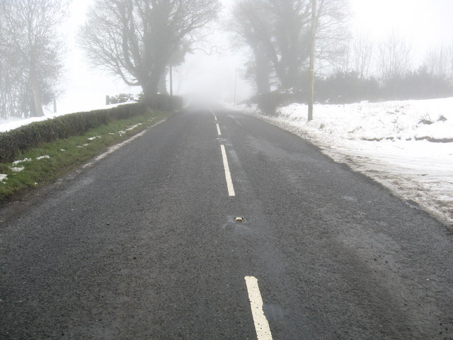 The B2 near Dromora in County Down