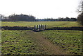 Footbridge over a small tributary of the River Medway, off Lees Rd, Yalding