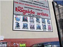 C4316 : "The Bogside Artists", Derry / Londonderry by Kenneth  Allen