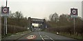 Rail bridge over the B6035