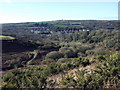 Long view towards  Goodwick and  Pencaer