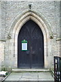 St Thomas the Apostle Church, Leesfield, Doorway