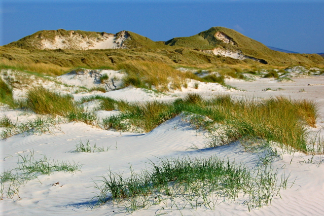 Trawmore Strand sand dunes off Loughros More Bay