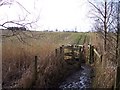 Stile on path to Booth Lane from Gaw Hill